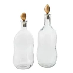 Stavros Set Of 2 Decorative Bottle-Canister By Arteriors Home