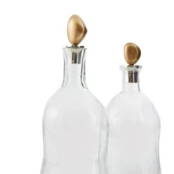 Stavros Set Of 2 Decorative Bottle-Canister By Arteriors Home -Home Accessories Sales Arteriors Home 6957.d2