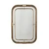 Decorative Rectangle Wall Mirror In Aged Brass Decorative Mirrors By Capital Lighting Fixture Company