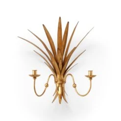 Wheat Wall Candle Sconce By Chelsea House