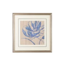 INDIGO POPPY Print By Chelsea House