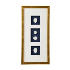 Intaglios On Navy I Alternative Wall Art By Chelsea House