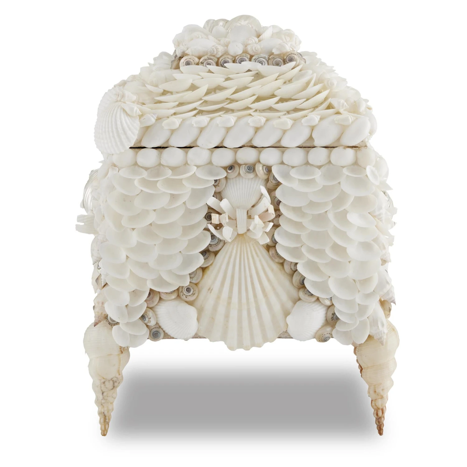 Boardwalk White Shell Jewelry By Currey And Company 4 Boardwalk White Shell Jewelry By Currey And Company - Image 4