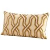 Twist And Turn Decorative Pillow By Cyan Designs