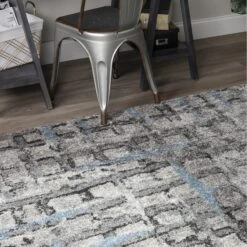 Aero AE7 Area Rug By Dalyn Rug Company -Home Accessories Sales Dalyn Rug Company AE7 Pewter 9