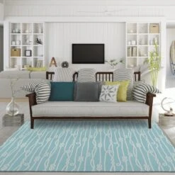 Harbor Ha7 Area Rug By Dalyn Rug Company -Home Accessories Sales Dalyn Rug Company HA7 Lagoon lifestyle1