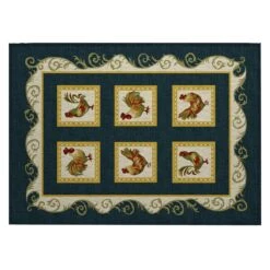 Kendall Ke4 Area Rug By Dalyn Rug Company -Home Accessories Sales Dalyn Rug Company KE4 Black Scatter main