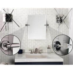 Taraz Bathroom Mirrors By Decor Wonderland 13 Taraz Bathroom Mirrors By Decor Wonderland -Home Accessories Sales Decor Wonderland R2228CH1