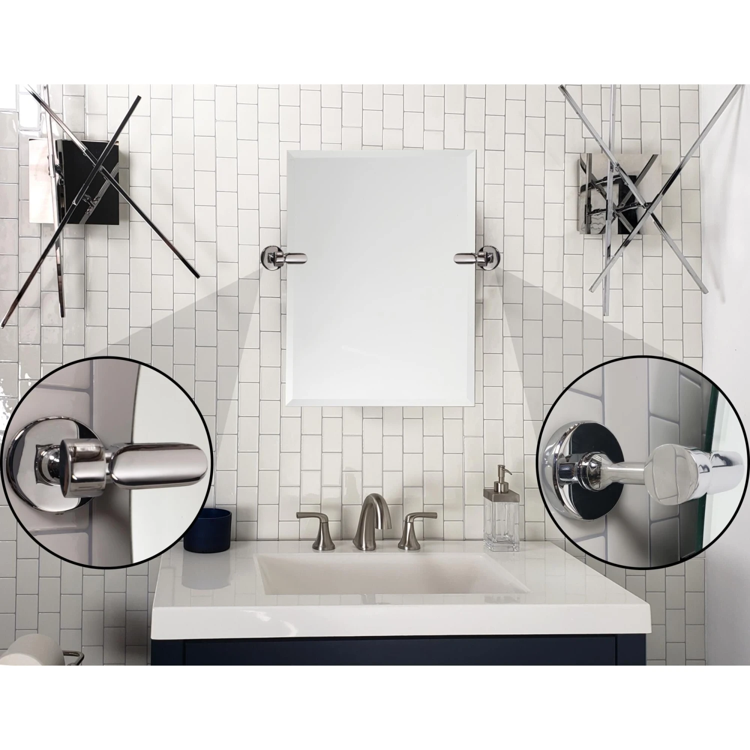 Taraz Bathroom Mirrors By Decor Wonderland 3 Taraz Bathroom Mirrors By Decor Wonderland - Image 3