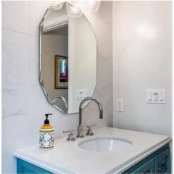 Ascher Bevel Bathroom Mirrors By Decor Wonderland -Home Accessories Sales Decor Wonderland ssm8002f