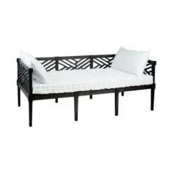 Teak Daybed Cushions In White Decorative Pillow By ELK Home