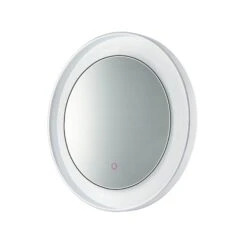 Floating LED Mirror Round 23.5" LED Lighted Mirrors By ET2 Lighting