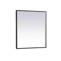 Pier LED Lighted Mirrors By Elegant Decor 30 Pier LED Lighted Mirrors By Elegant Decor -Home Accessories Sales Elegant Decor MRE62730BK