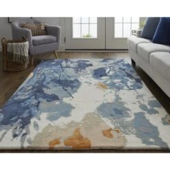 Dafney Area Rug By Feizy 25 Dafney Area Rug By Feizy -Home Accessories Sales Feizy DFY8871FBLU000H00 2