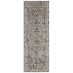 Kaia Vintage Medallion Area Rug By Feizy -Home Accessories Sales Feizy KAI39GJFGRYMLTI11