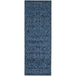Remmy Area Rug By Feizy -Home Accessories Sales Feizy RMY 3424F BLUDBL RUN
