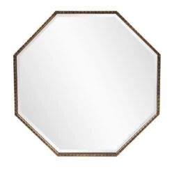 Bastian Octagon Mirror Decorative Mirrors By Howard Elliott Collection