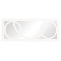Dynasty Mirror - Glossy White Decorative Mirrors By Howard Elliott Collection -Home Accessories Sales Howard Elliott Collection 51261w 3
