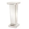 Tapered Mirrored Pedestal By Howard Elliott Collection