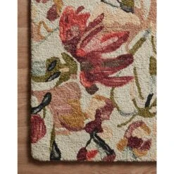 Belladonna Blm-01 Area Rug By Loloi Rugs -Home Accessories Sales Loloi Rugs BLOSBLM 01IVRA 25