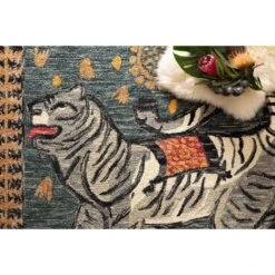 Justina Blakeney X Loloi Tigress TIG-01 Area Rug By Loloi Rugs -Home Accessories Sales Loloi Rugs TIGRTIG 01TEGY 4