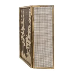 56"W X 28"H Tall Pines Fireplace Screen Fireplace Screen By Meyda Lighting -Home Accessories Sales Meyda Lighting 254039X10 3