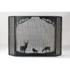 Deer At Dawn Fireplace Screen By Meyda Lighting