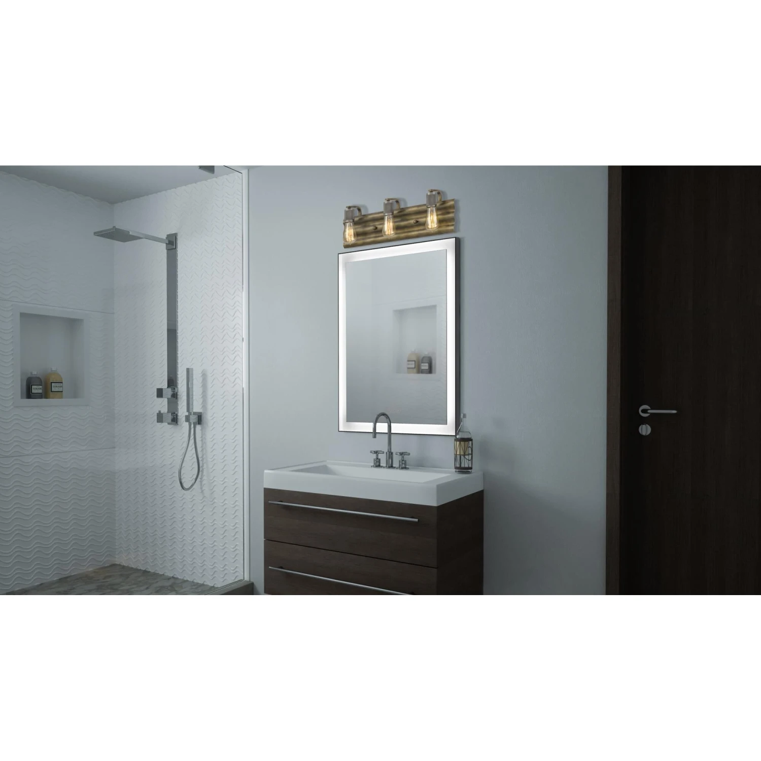 LED Lighted Mirrors By Quoizel 3 LED Lighted Mirrors By Quoizel - Image 3