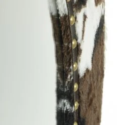 Cow Hide Decorative Mirrors By Stylecraft 9 Cow Hide Decorative Mirrors By Stylecraft -Home Accessories Sales Stylecraft MI12926DS 05