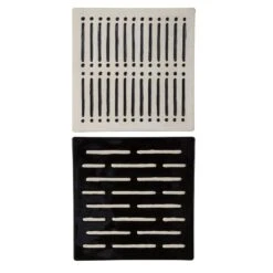 Uttermost Domino Effect Modern Wall Decor, S/2 Alternative Wall Art By Uttermost
