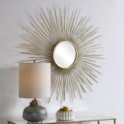 Golden Decorative Mirrors By Uttermost