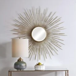 Golden Decorative Mirrors By Uttermost -Home Accessories Sales Uttermost 09602 L