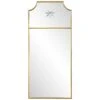 Uttermost Caddington Tall Brass Mirror Decorative Mirrors By Uttermost