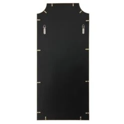 Uttermost Caddington Tall Brass Mirror Decorative Mirrors By Uttermost -Home Accessories Sales Uttermost 09748 A3 BACK