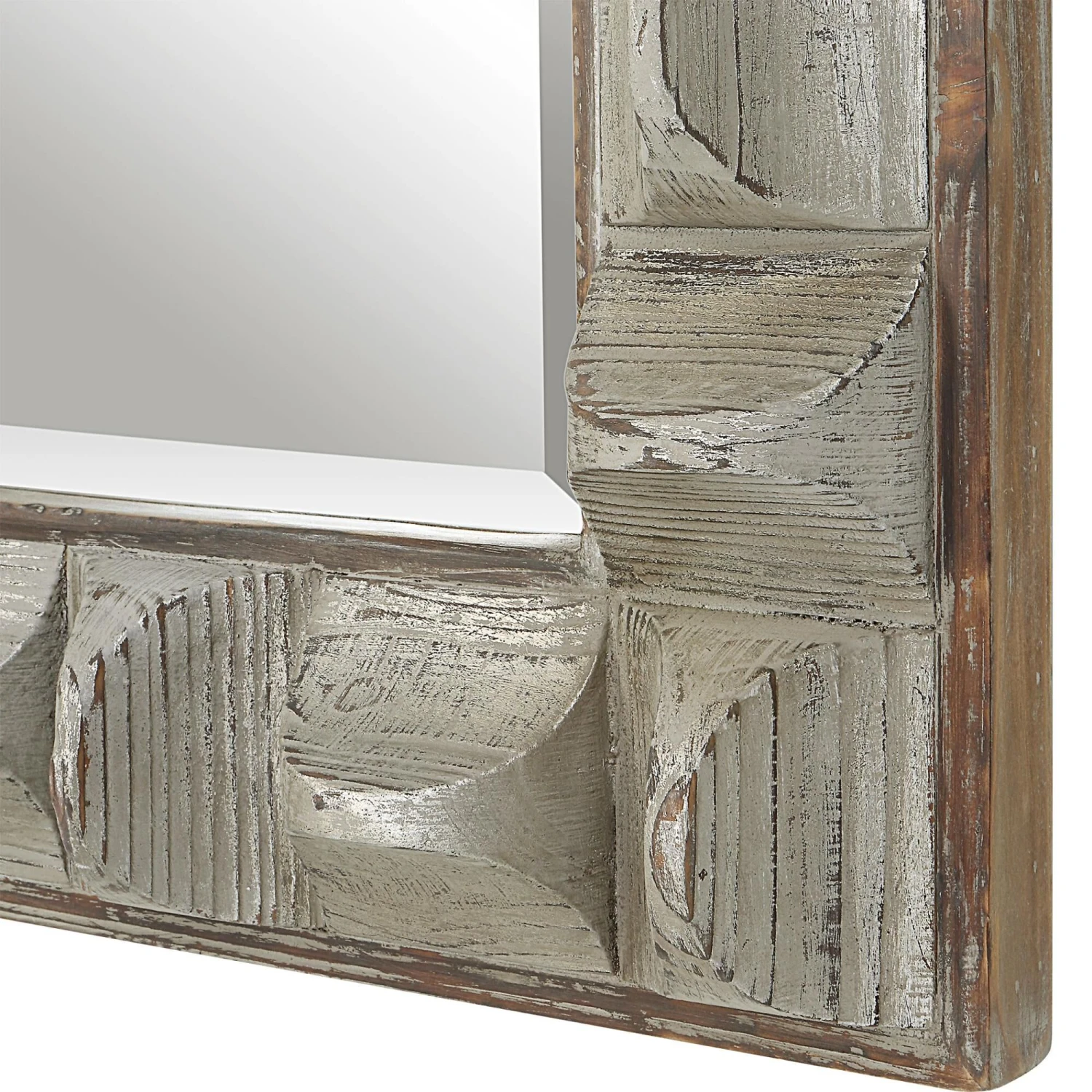 Uttermost Pickford Gray Mirror Decorative Mirrors By Uttermost 4 Uttermost Pickford Gray Mirror Decorative Mirrors By Uttermost - Image 4