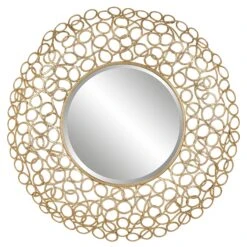 Swirl Round Mirror Decorative Mirrors By Uttermost