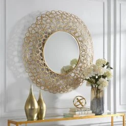Swirl Round Mirror Decorative Mirrors By Uttermost 11 Swirl Round Mirror Decorative Mirrors By Uttermost -Home Accessories Sales Uttermost 09850 A1