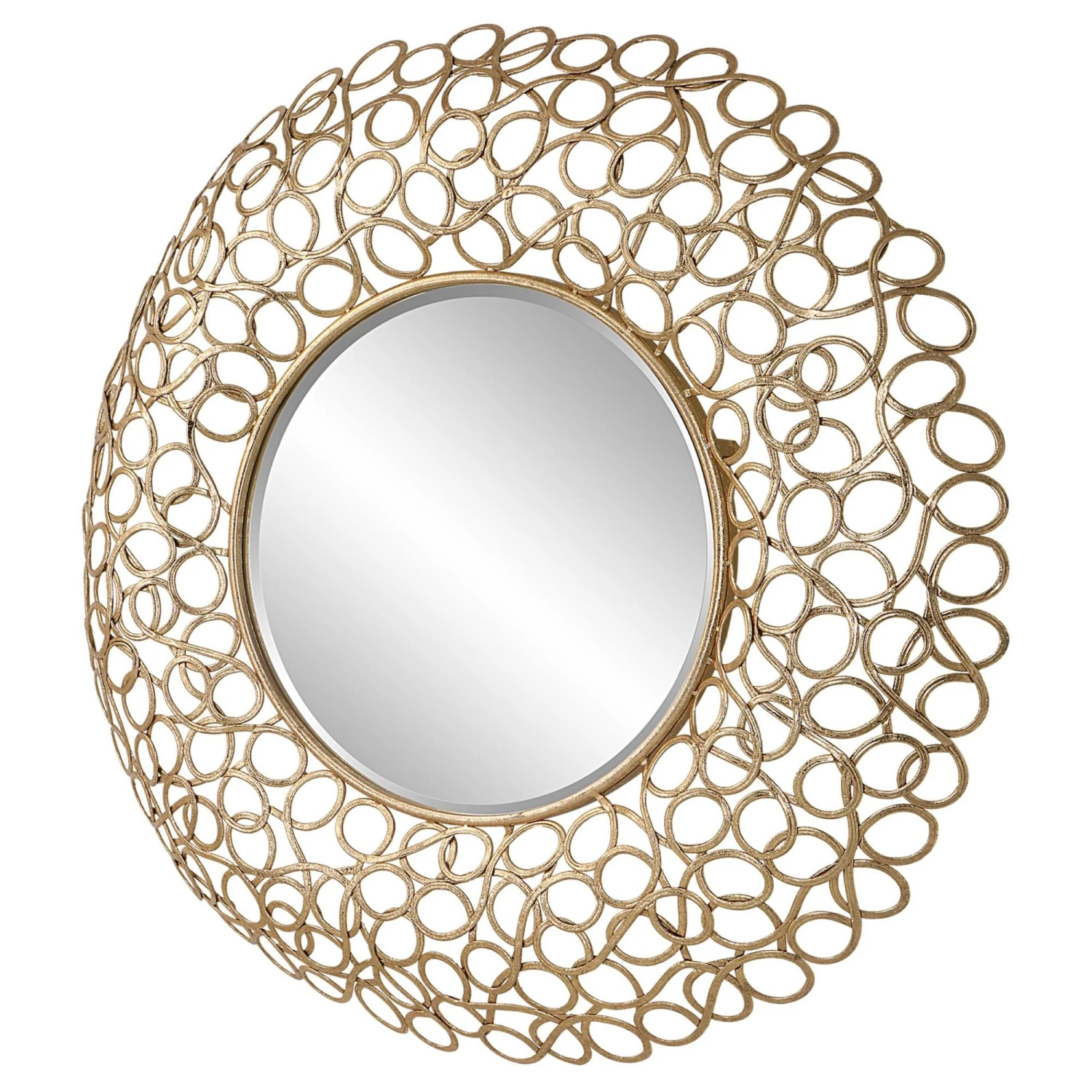 Swirl Round Mirror Decorative Mirrors By Uttermost 5 Swirl Round Mirror Decorative Mirrors By Uttermost - Image 5
