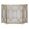Uttermost Rosen Gold Fireplace Screen Fireplace Screen By Uttermost