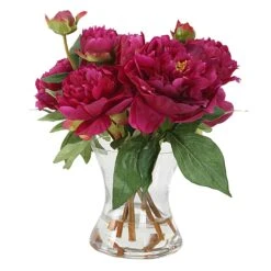 Uttermost Prima Peony Bouquet Botanical By Uttermost -Home Accessories Sales Uttermost 60195 A1 ANGLE